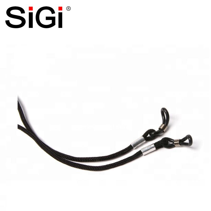 SiGi Black  Nylon Eyeglasses Reading Glasses Accessory Cord 
