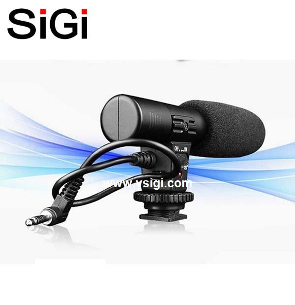 SiGi Microphone Video Stereo Microphone MIC-01 Video recording Microphone
