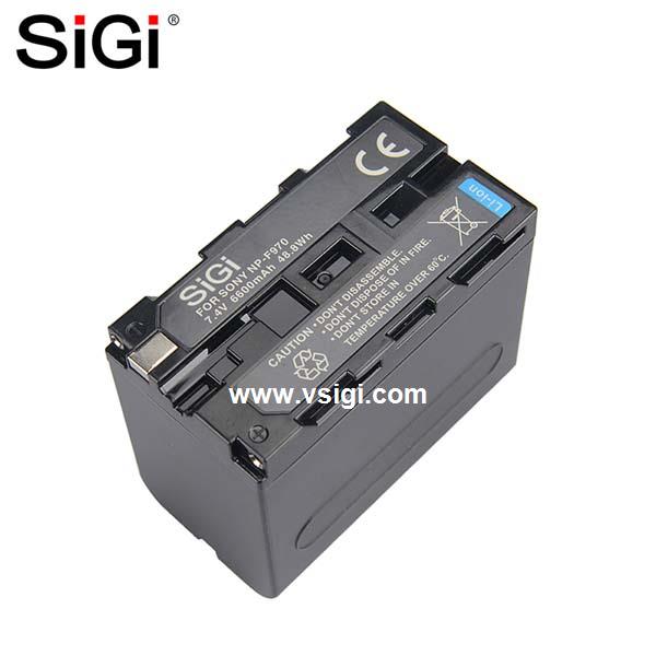 SiGi Rechargeable Li-ion Battery NP-F970 NP F970 Digital Camera Battery for Sony NP-F970 F960 F950 
