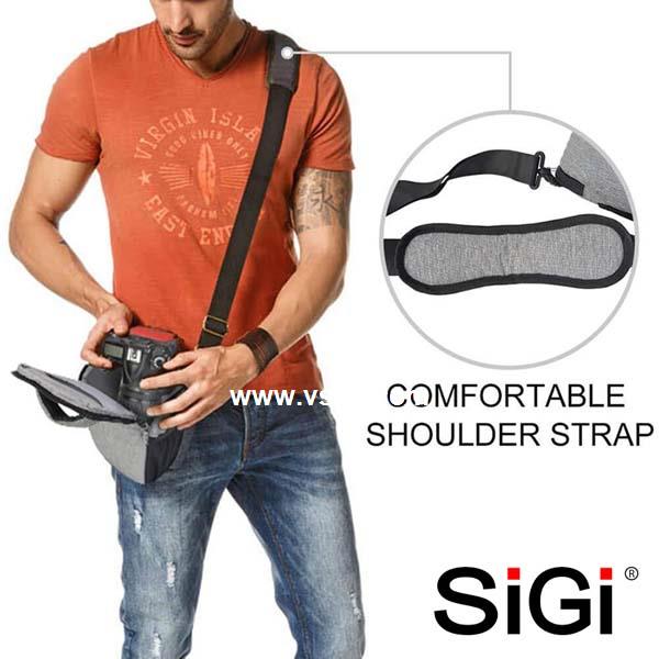 SiGi custom New Style for Cameraman Shoulder Bag Camera Canvas Bag 