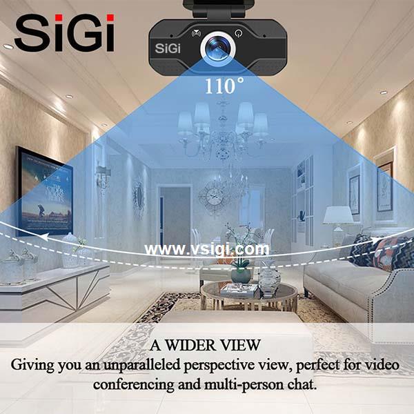 SiGi 408p/720p/1080p webcam Network video conference with microphone USB drive-free students study online 