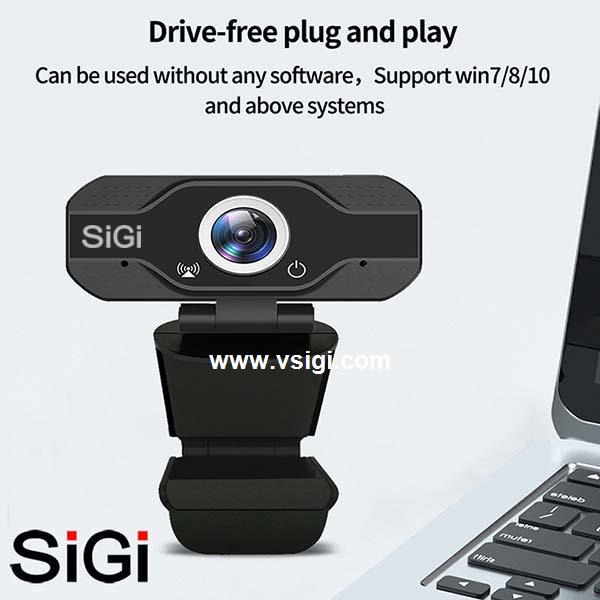 SiGi 408p/720p/1080p webcam Network video conference with microphone USB drive-free students study online 