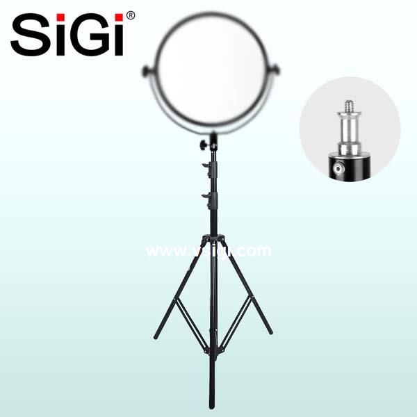 SiGi 9.4Ft/288CM Aluminum Alloy Photography Tripod LED Light Stand for Video Light Reflector Softbox Umbrella Background 