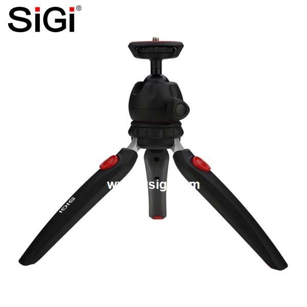 SiGi Multifunctional table top tripod adjustable shooting angle mini tripod for DSLR action camera smartphone