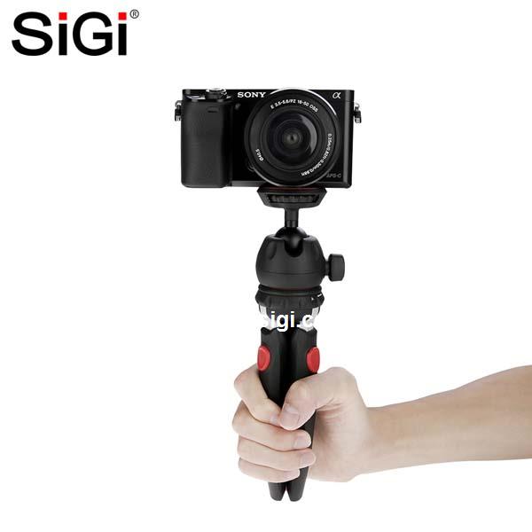 SiGi Multifunctional table top tripod adjustable shooting angle mini tripod for DSLR action camera smartphone