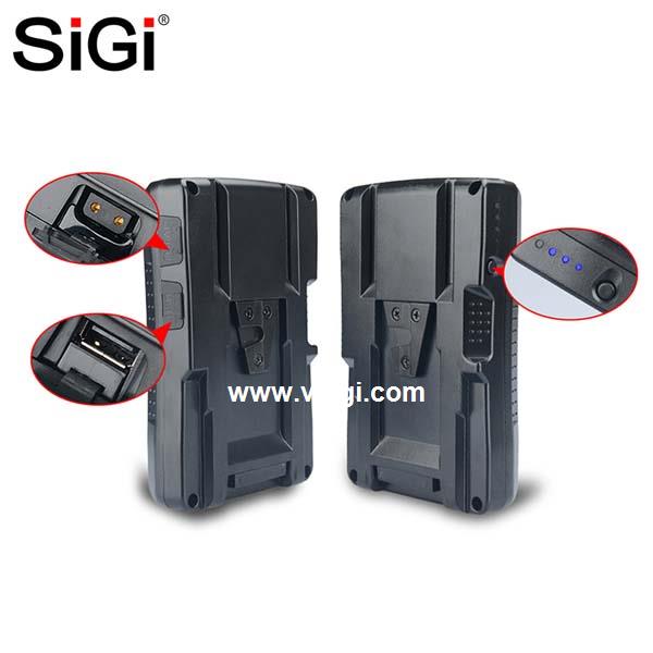 SiGi Arrival Digital camera Battery 6600mAh BP-95WS Li-ion rechargeable V-Mount battery