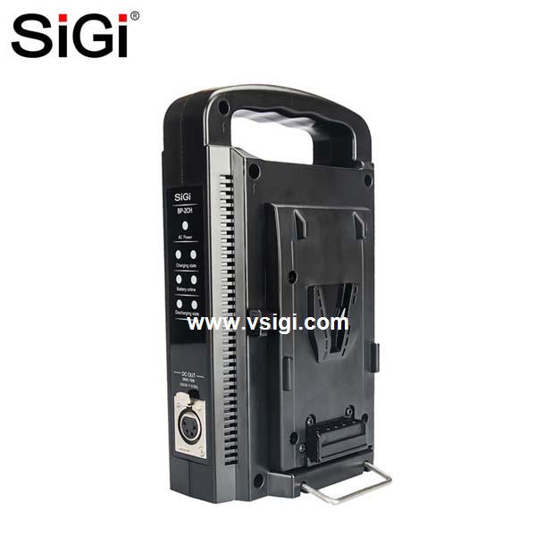 SiGi Intelligent Dual Charger BP-2CH for V-Mount Li-ion Battery