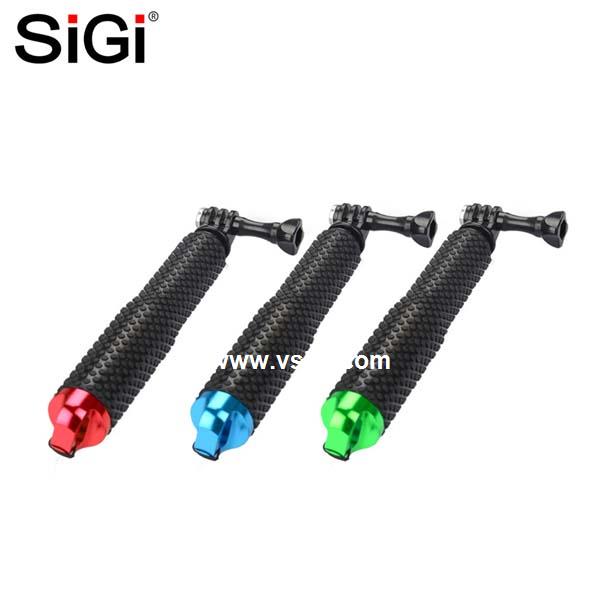 SiGi Hot Selling Action Camera Accessories Extendable Selfie Stick Hand Held Monopod for GoPro Hero 7 6 5 4 Cameras 