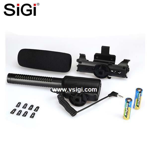 SiGi External Video Camera Stereo Microphone for studio recording 