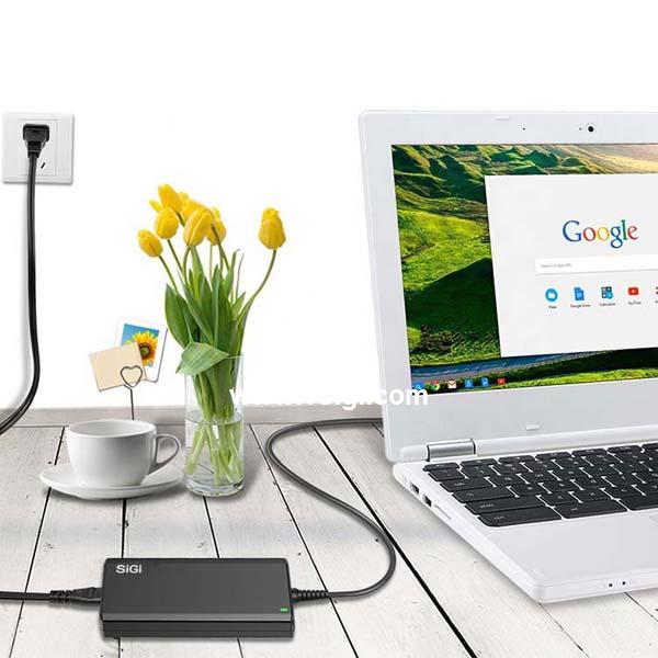 SiGi 65W 15-20V Laptop AC Charger Universal Power Adapter for Notebook Acer Asus Dell Lenovo HP 