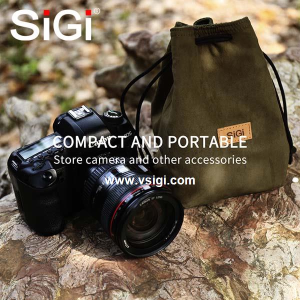 SiGi Camera Bag Insert Pocket Pouch For DSLR camera Lens