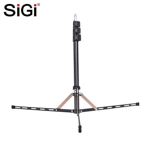 SiGi  75in Fold Video Tripod Light Stand Super Lightweight Compact for Ring Light, Speedlight, Flash