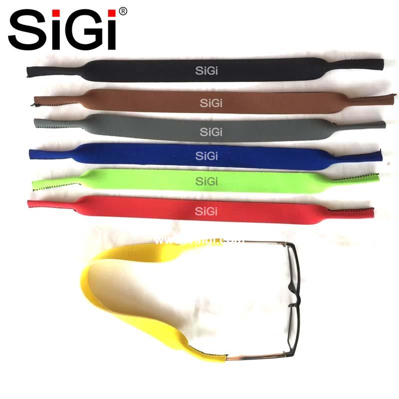 SiGi colorful stretchable eyeglass strap eyewear sport eyeglasses cords 