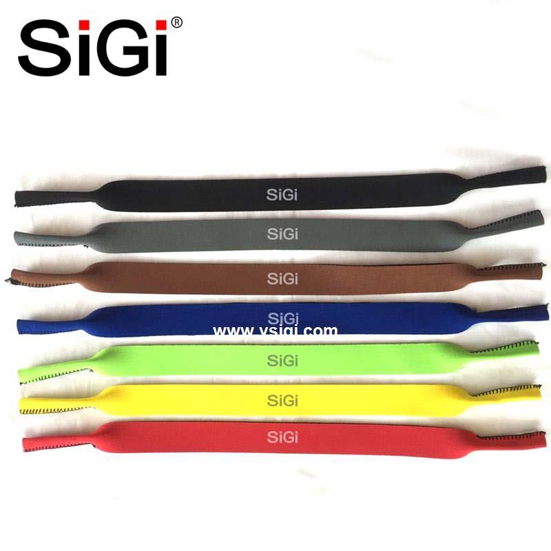 SiGi colorful stretchable eyeglass strap eyewear sport eyeglasses cords 