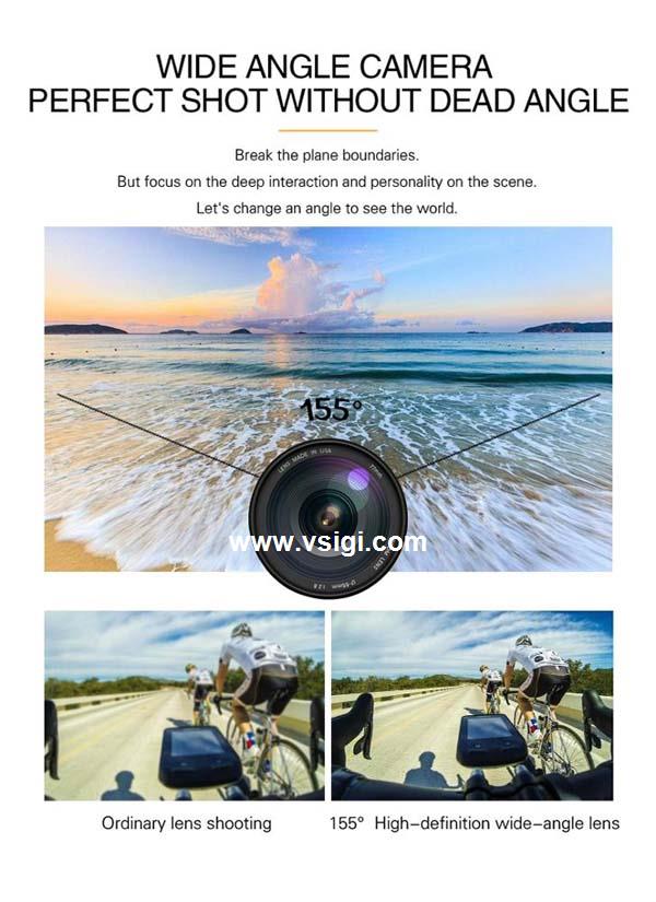 SiGi Smart Glasses WiFi Camera HD Glasses Eyewear DVR Video Recorder 1080P Snapshot Camera Sun Riding Glasses Mini Camcorder 