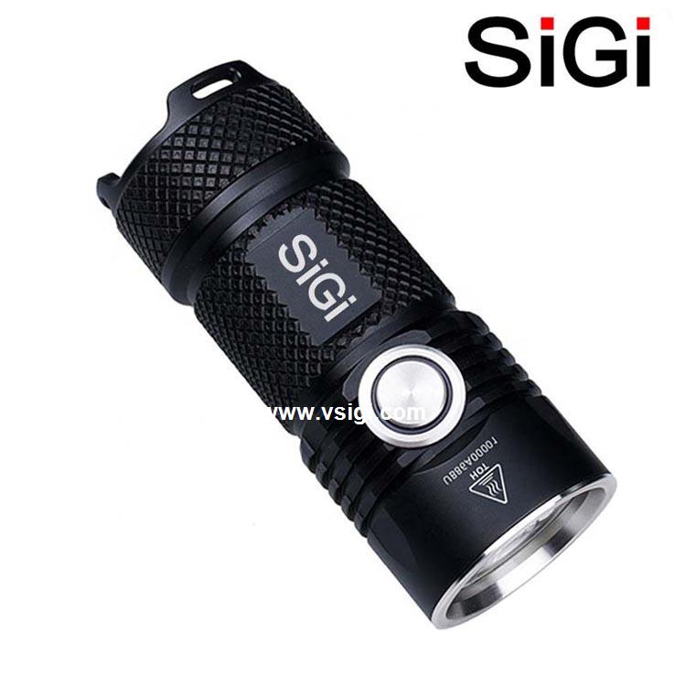 SiGi ultra bright mini small tactical led flashlight powerful usb rechargeable torch light 3000lm outdoor edc flashlight