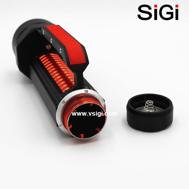 SiGi power products 26650 battery powered 6500lumens equipment diving flashlight with 6*XM-L2 